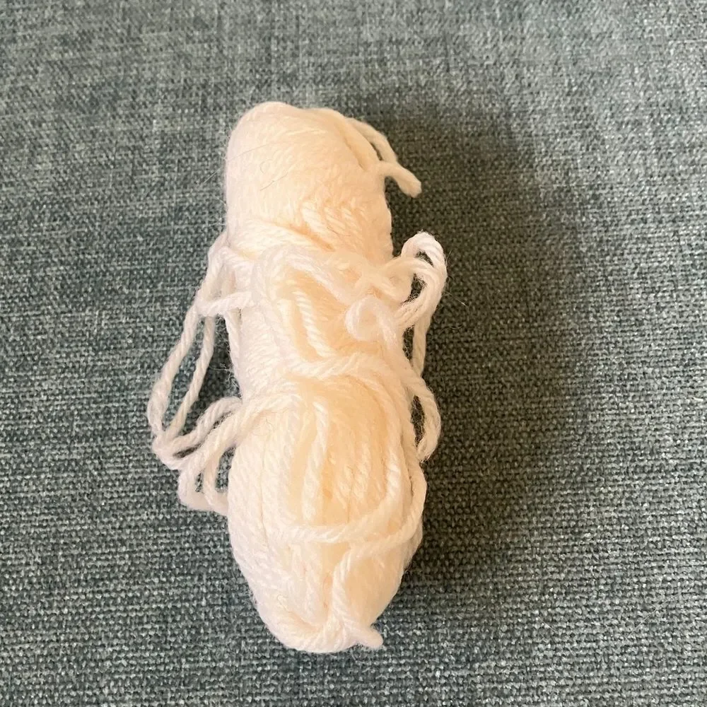 White Needlepoint Thread Yarn